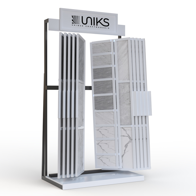 Door frame tile rack